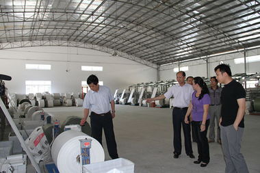 田陽縣政協領導深入委員企業開展調研視察，助力市場發展